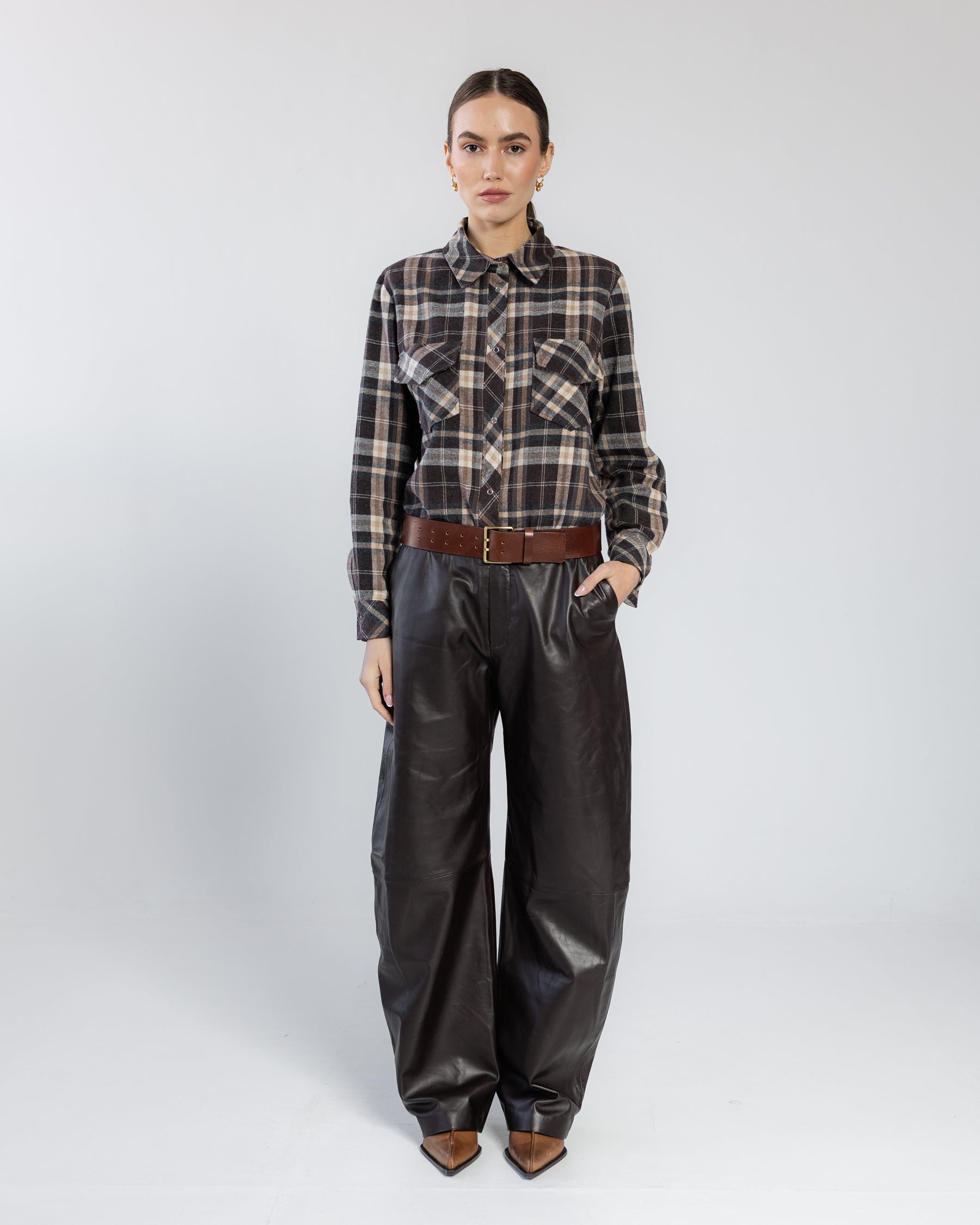 Koszula/katanka w kratę